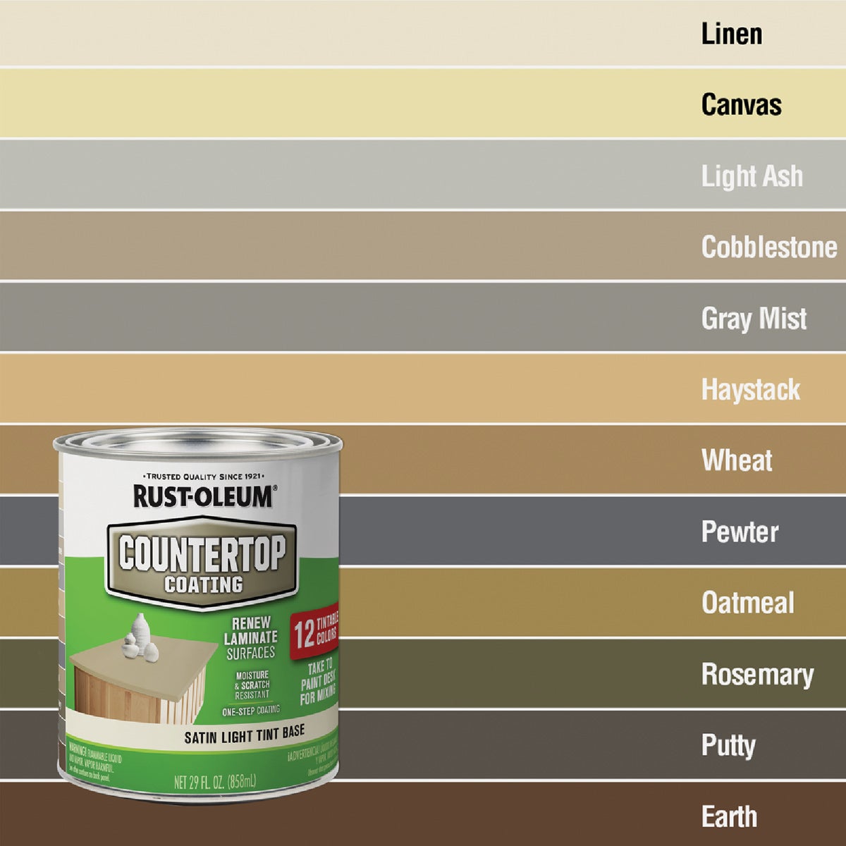 TINTBASE COUNTERTOP KIT - 246068 by Rustoleum