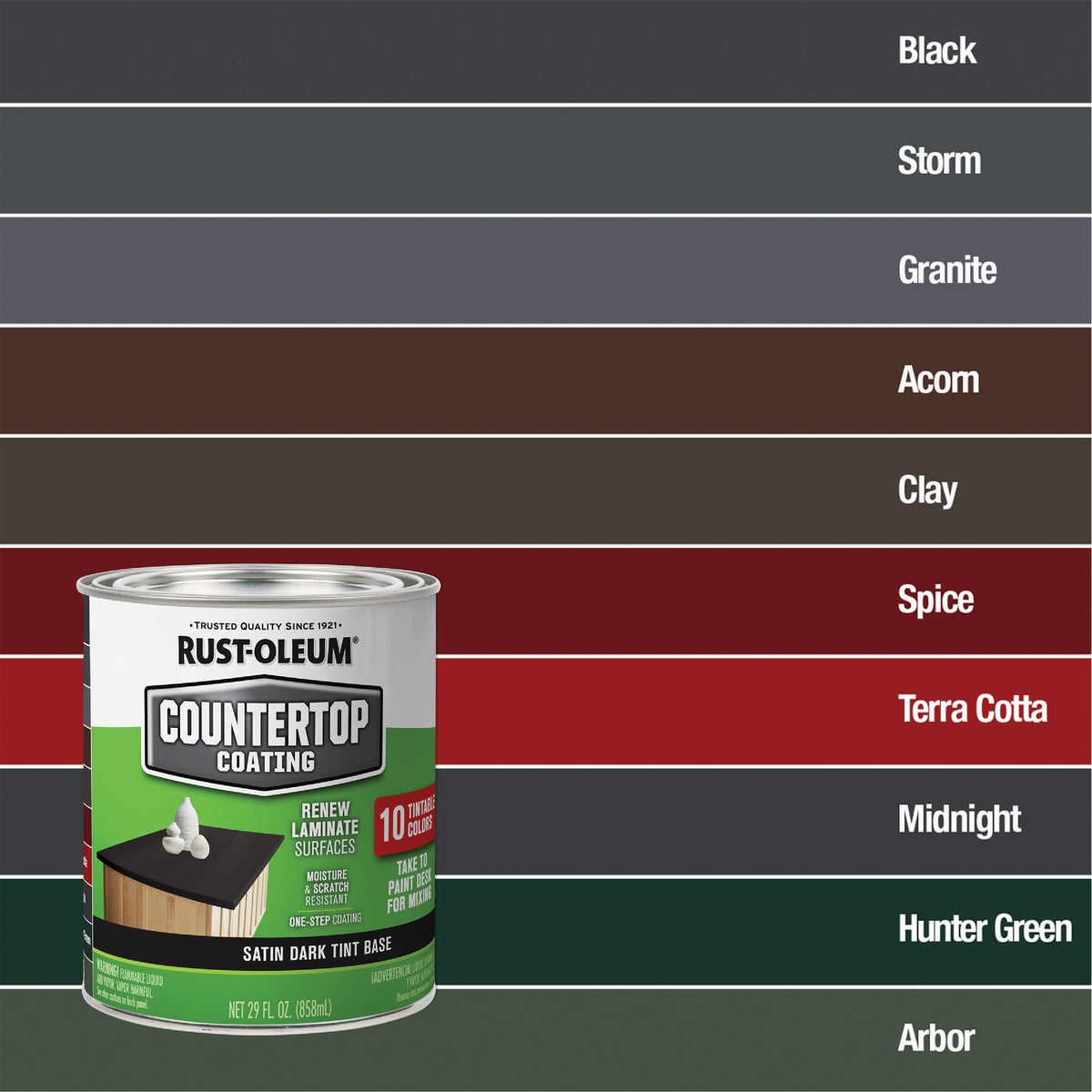 DP TINTBS COUNTERTOP KIT - 254853 by Rustoleum