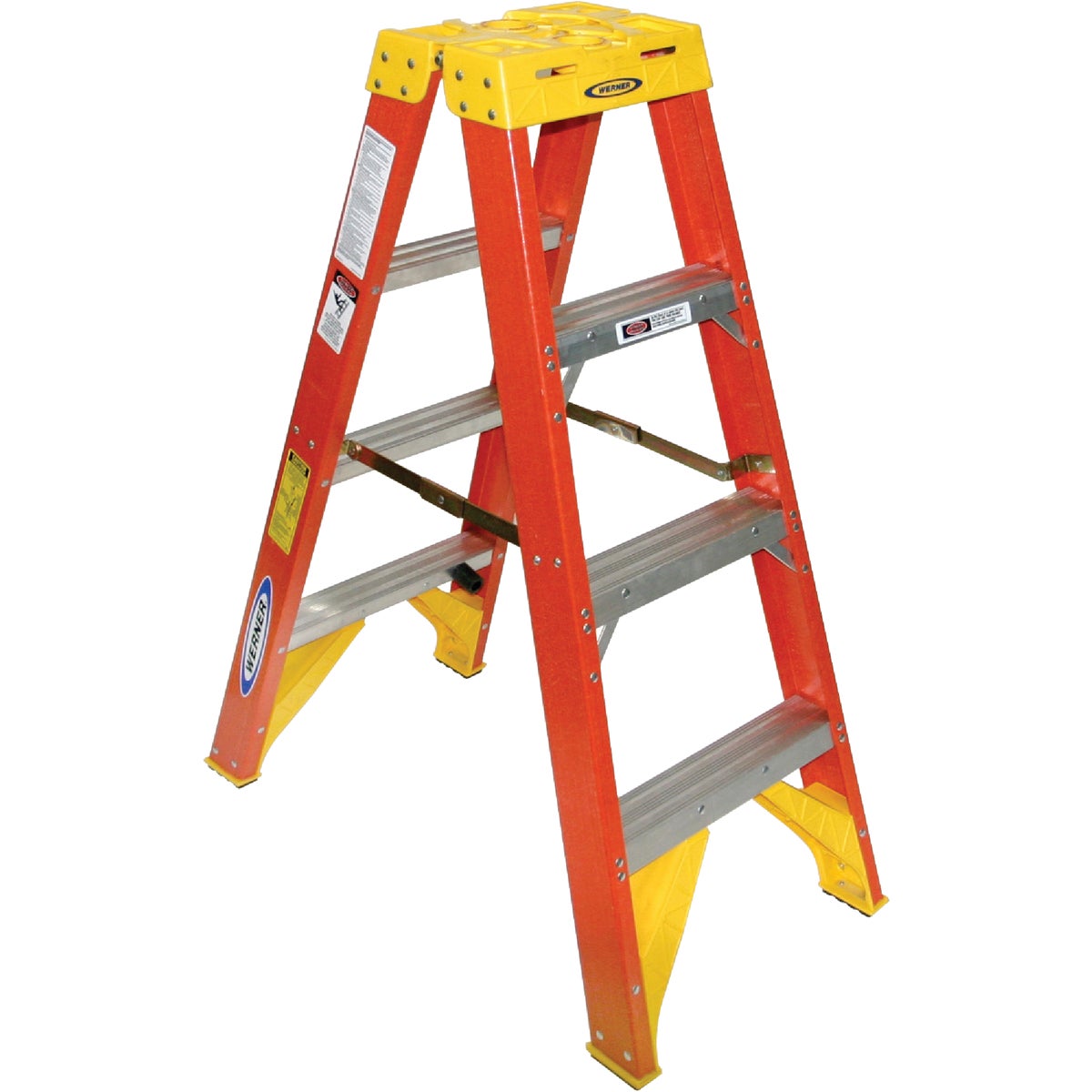 T-1A 4' TWIN STEPLADDER - T6204 by Werner Ladder