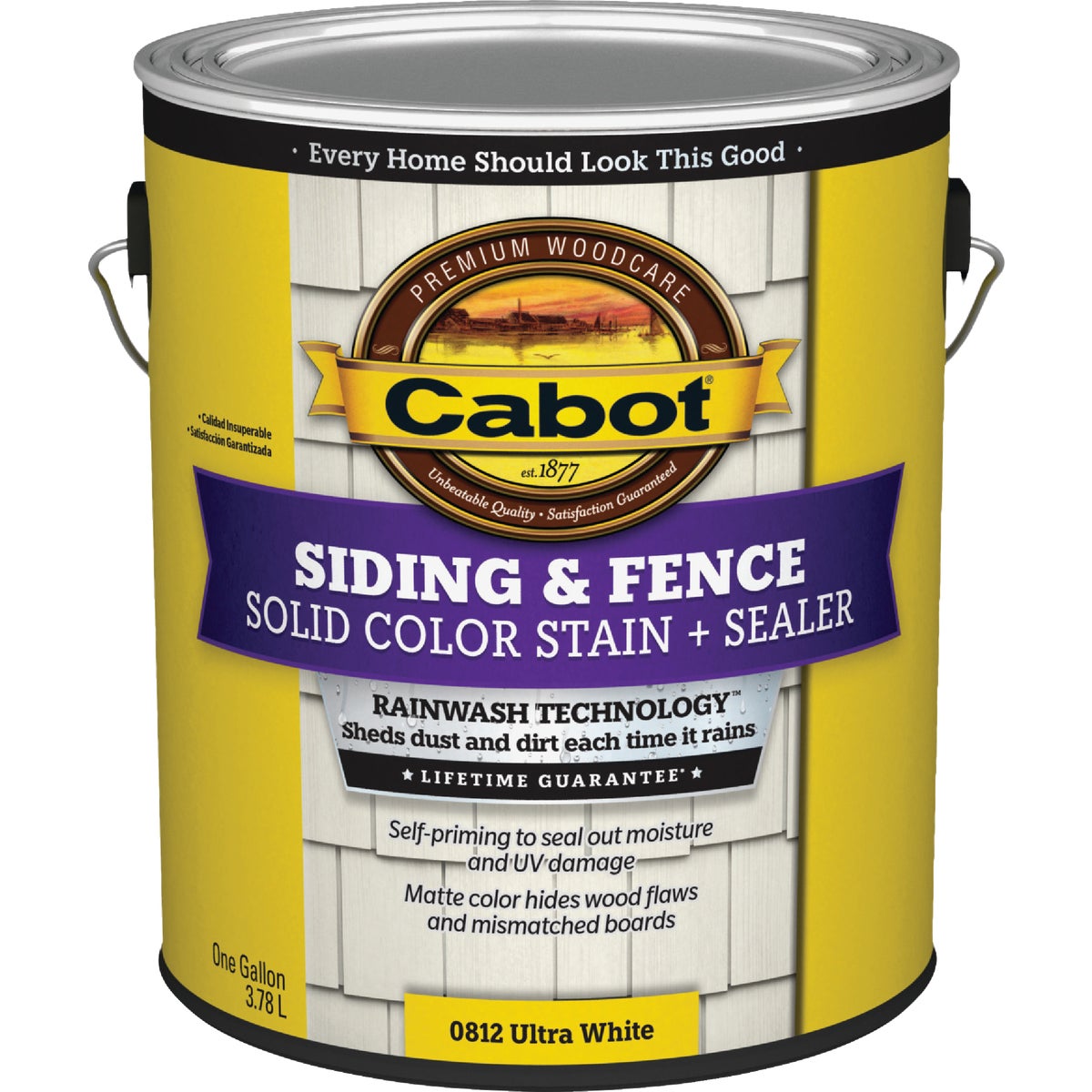 ULT WHT PRO SOLID STAIN - 140.0000812.007 by Valspar Corp