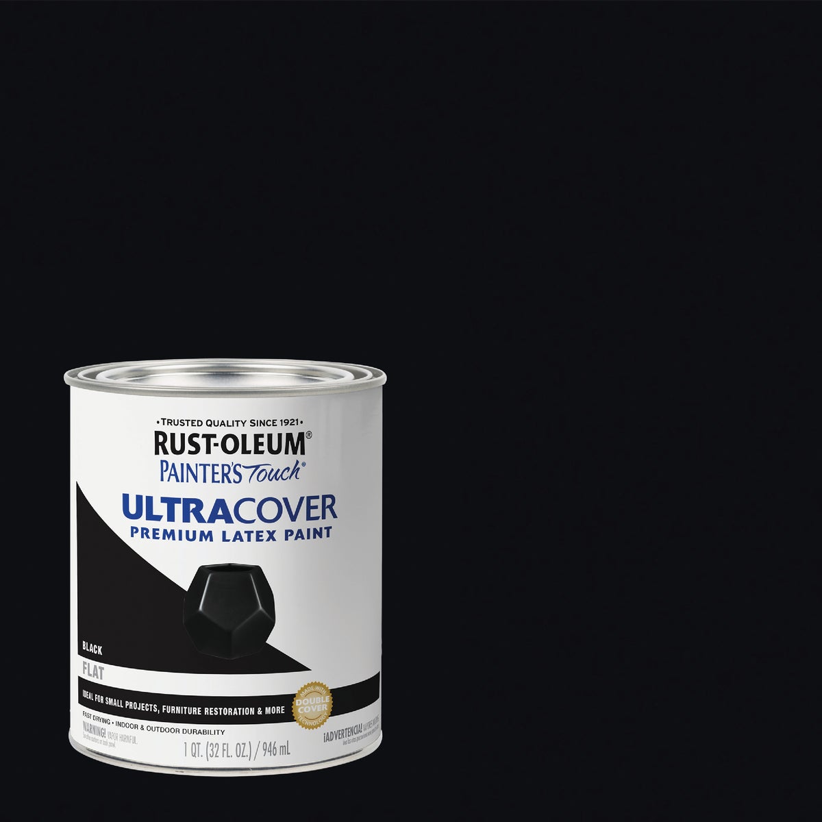 FLAT BLACK LATEX PAINT - 1976-502 by Rustoleum