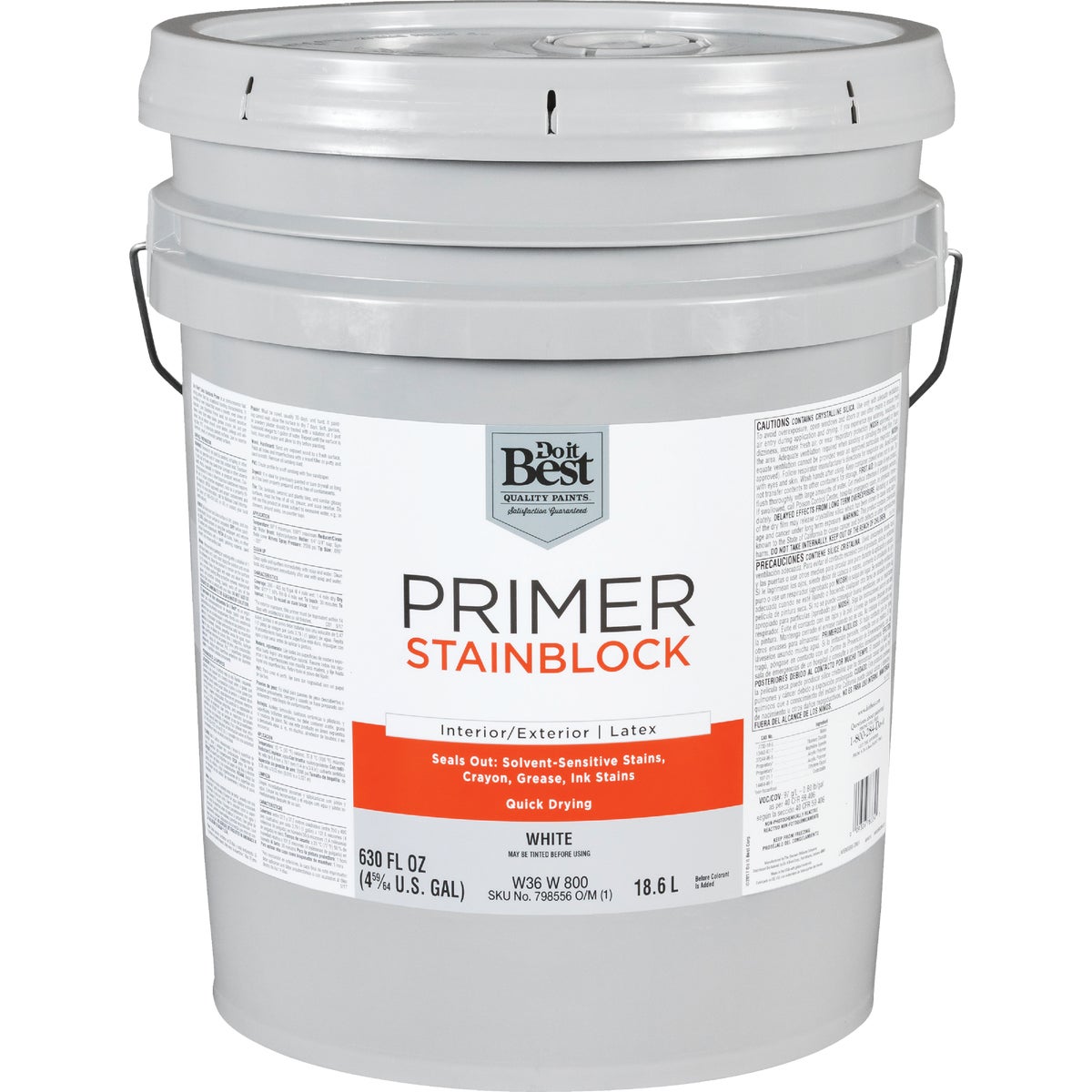 INT/EX LTX STNBLK PRIMER - W36W00800-20 by Do it Best