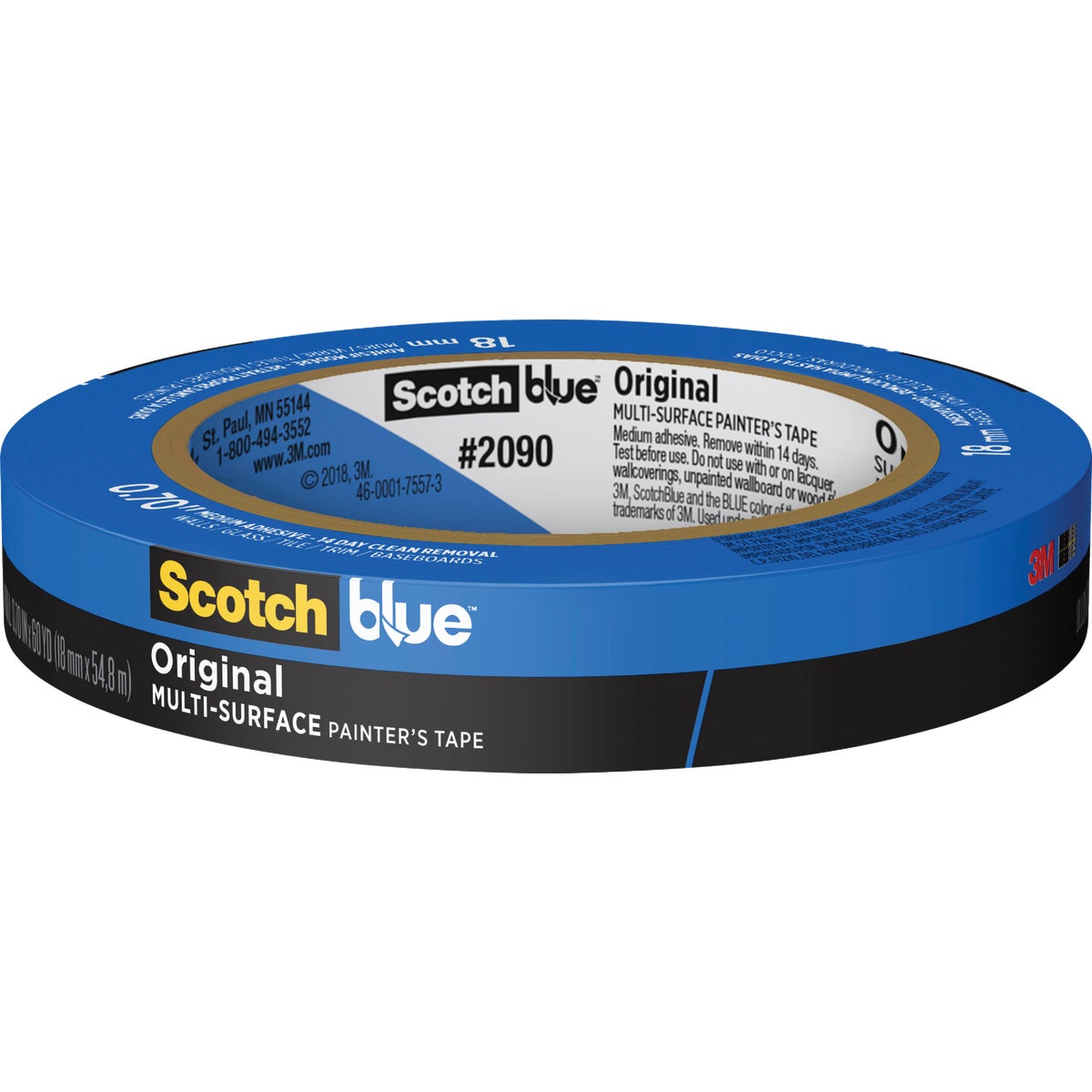 3/4" LNG-MSK MASKNG TAPE - 2090-3/4N by 3m Co
