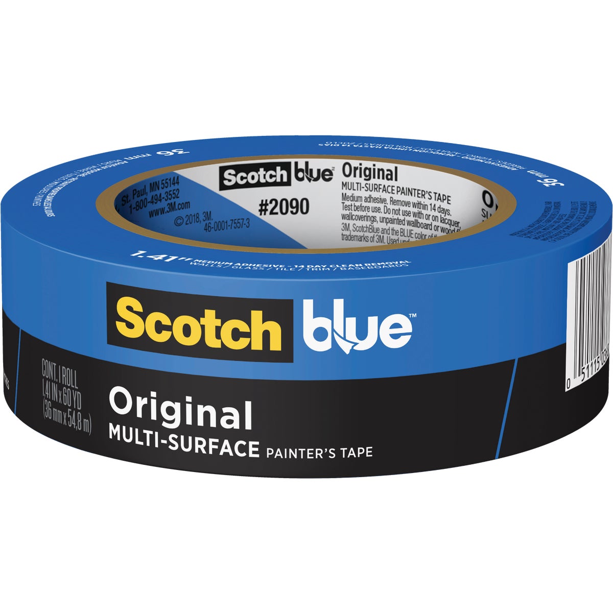 1.5" LNG-MSK MASKNG TAPE - 2090-1.5N by 3m Co