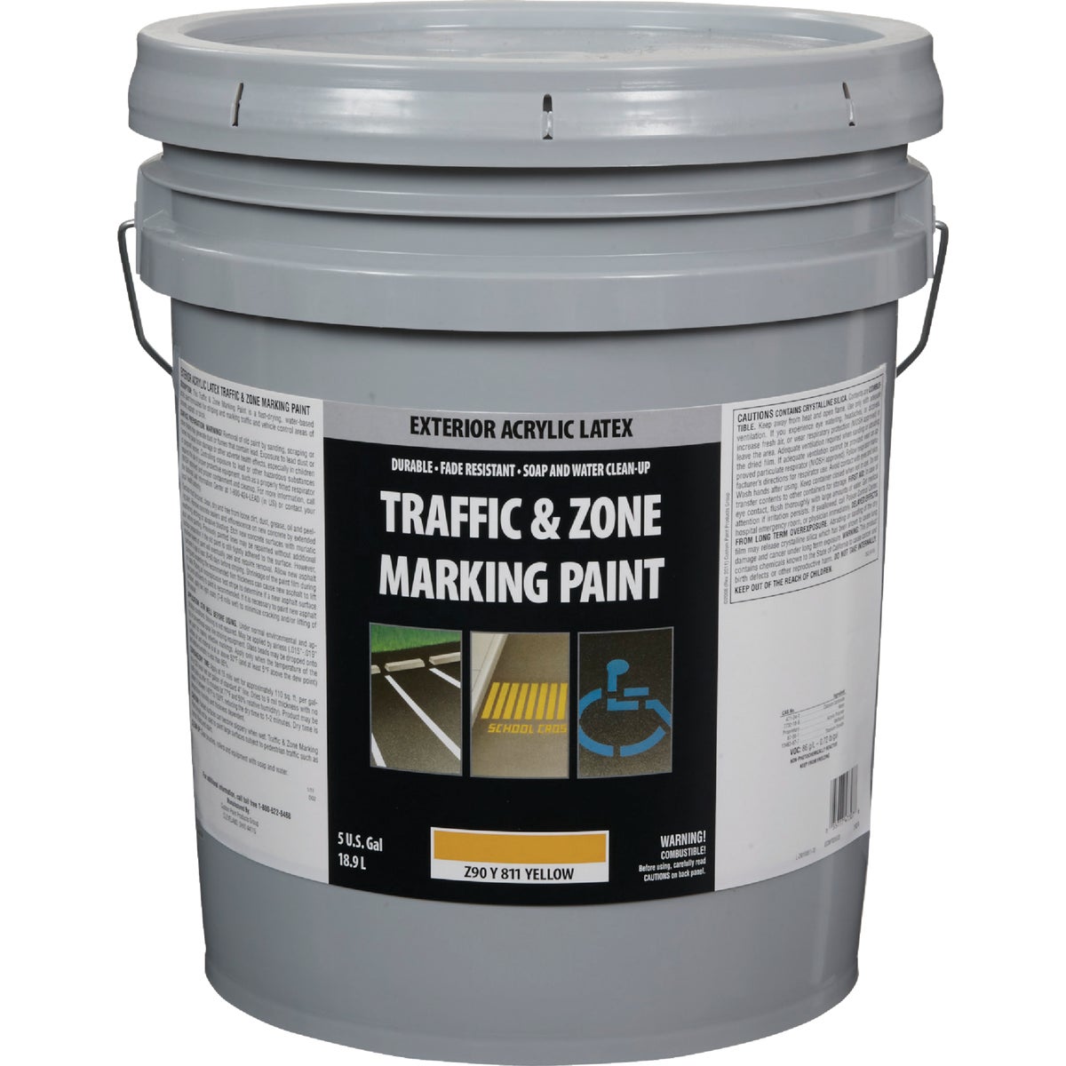 YEL LATEX TRAFFIC PAINT - Z90Y00811-20 by Do it Best