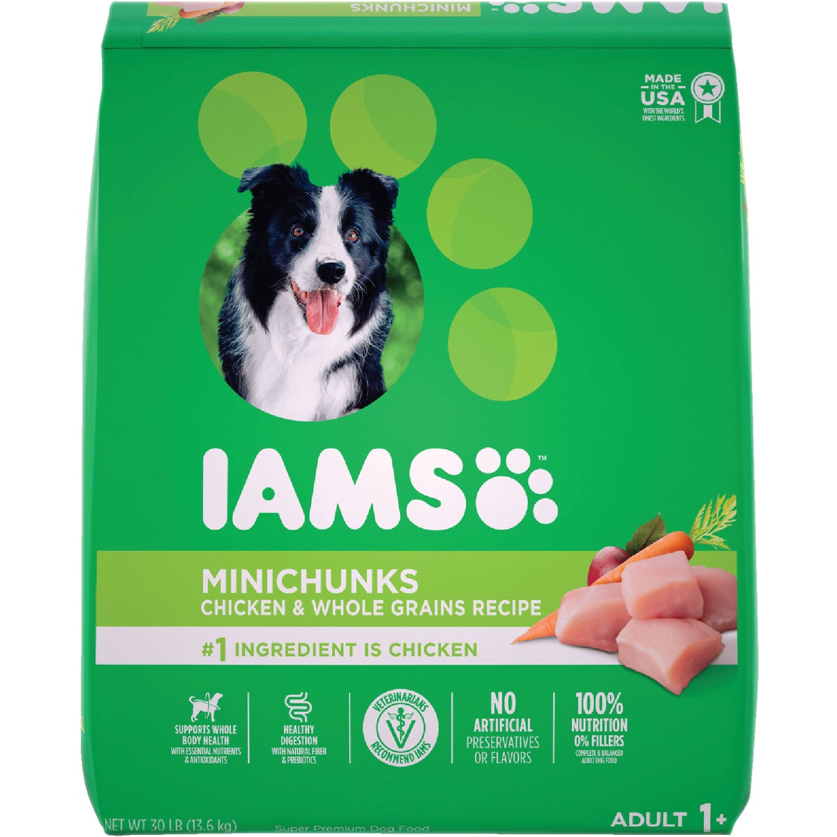 30LB MINICHUNK DOG FOOD - 11909 by Wolverton Iams