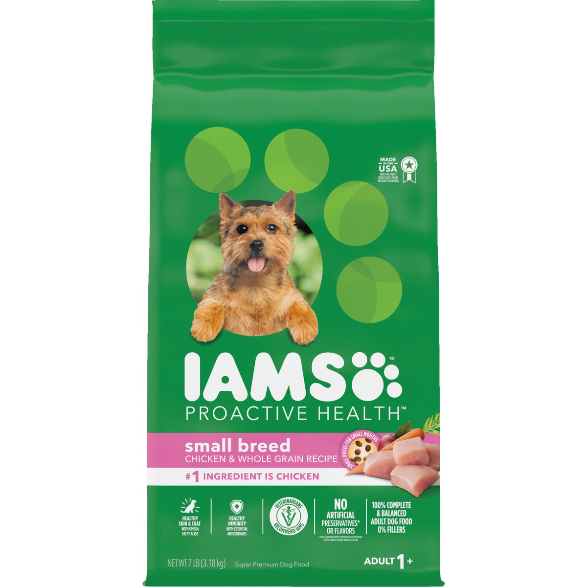 6.1LB SML/TOY ADULT FOOD - 33447 by Wolverton Iams
