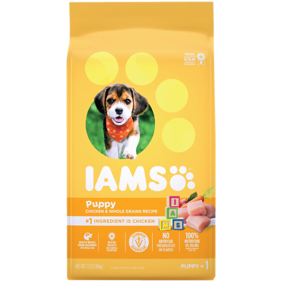 7LB ORIGINAL PUPPY FOOD - 23059 by Wolverton Iams