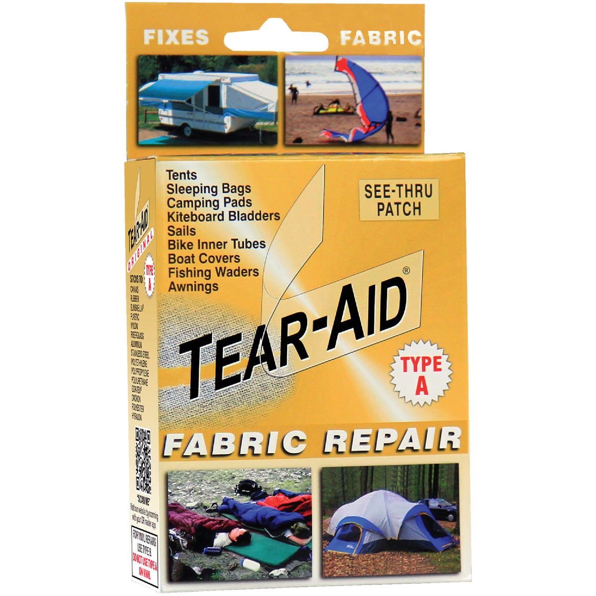 TYPE A REPAIR KIT - K-KIT-A01-100 by Tear Aid Repair