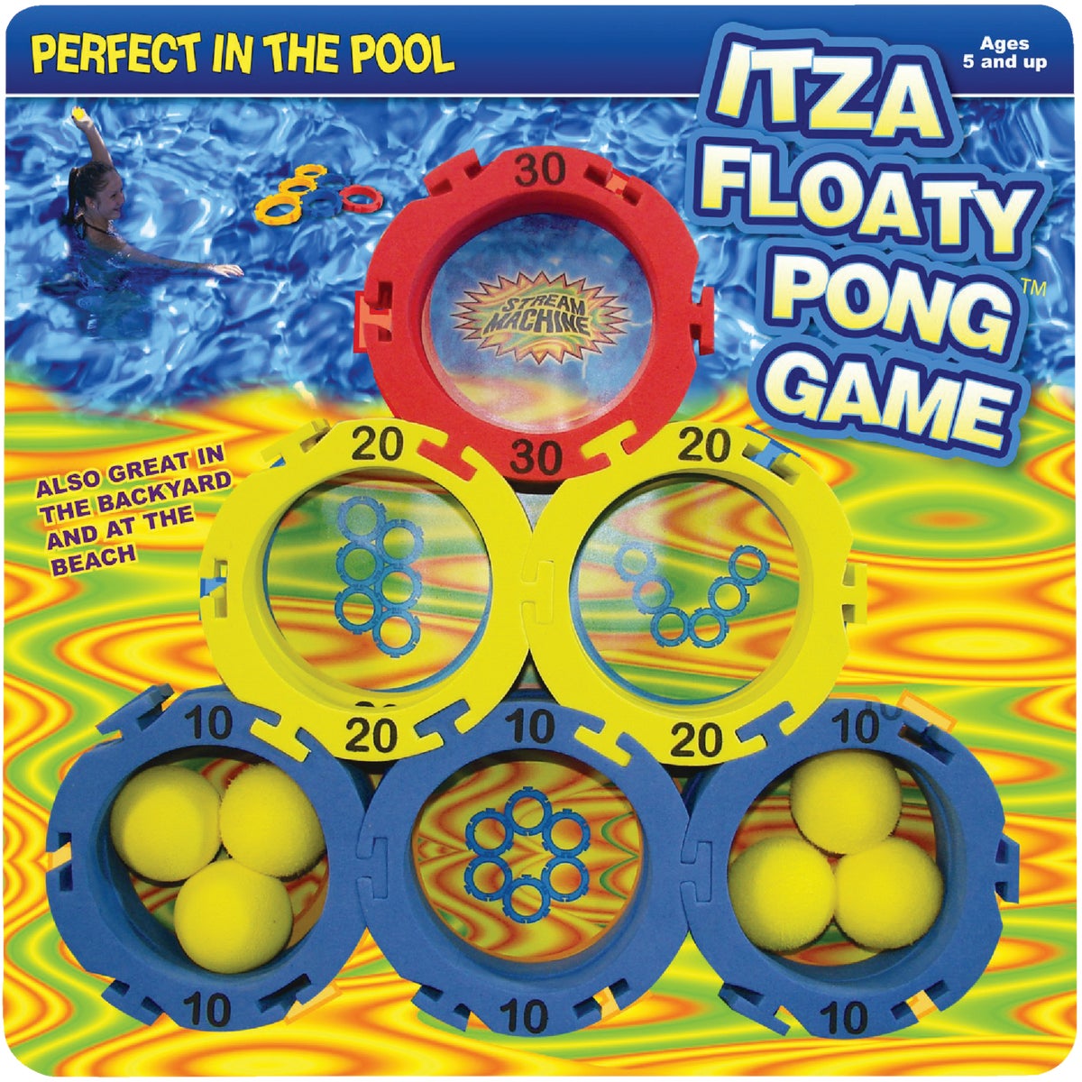 ITZAFLOATYPONG - 82055 by Water Sports Llc