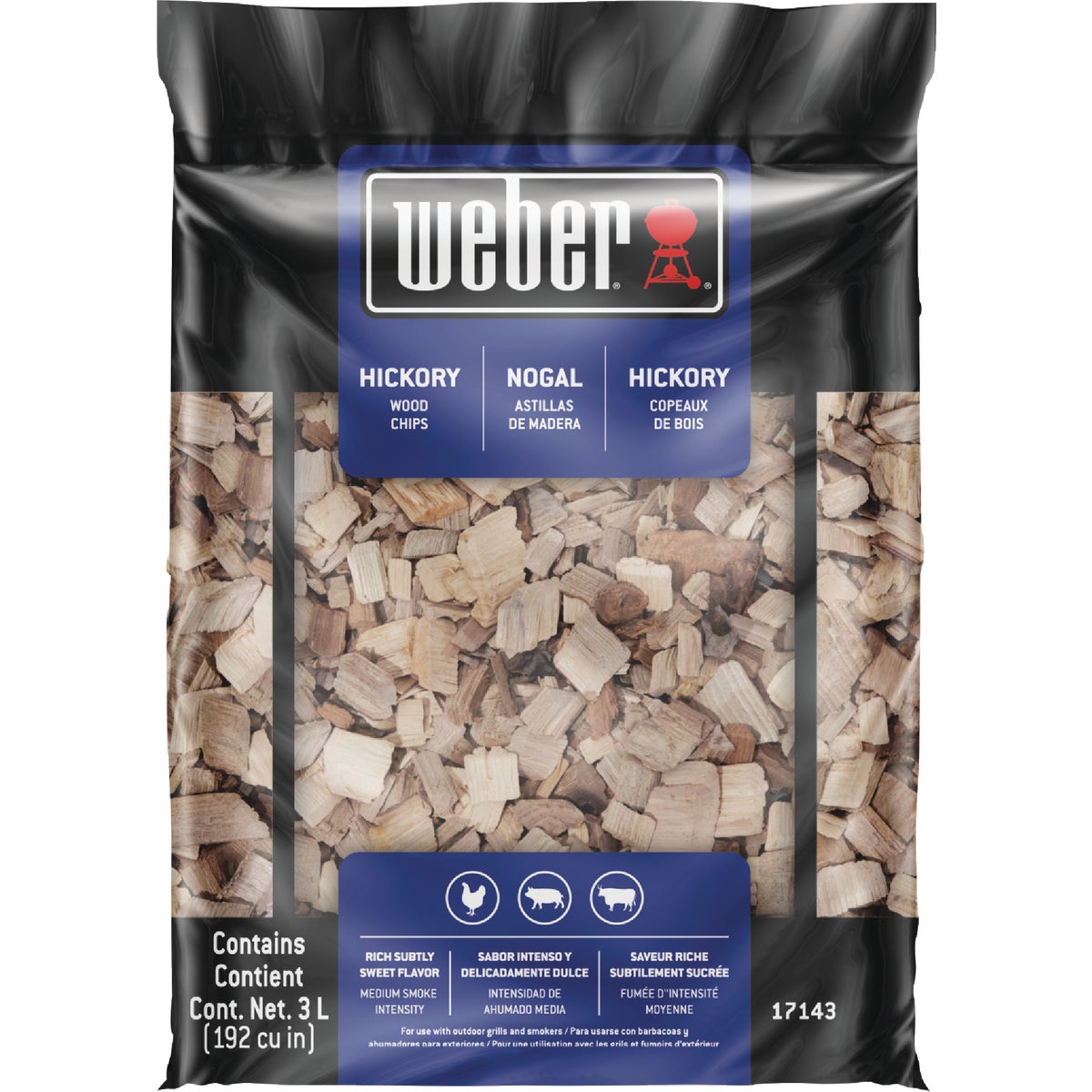 210CI HICKORY CHIPS - 17053 by Weber