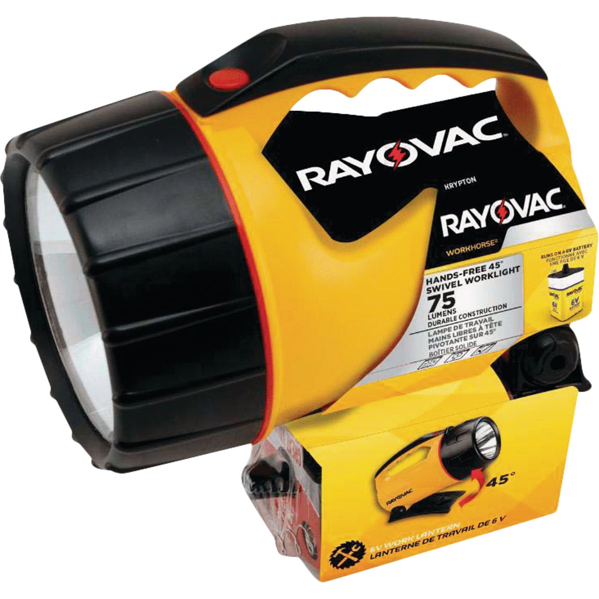 6V HD IND LANTERN - 16V-B2 by Ray O Vac