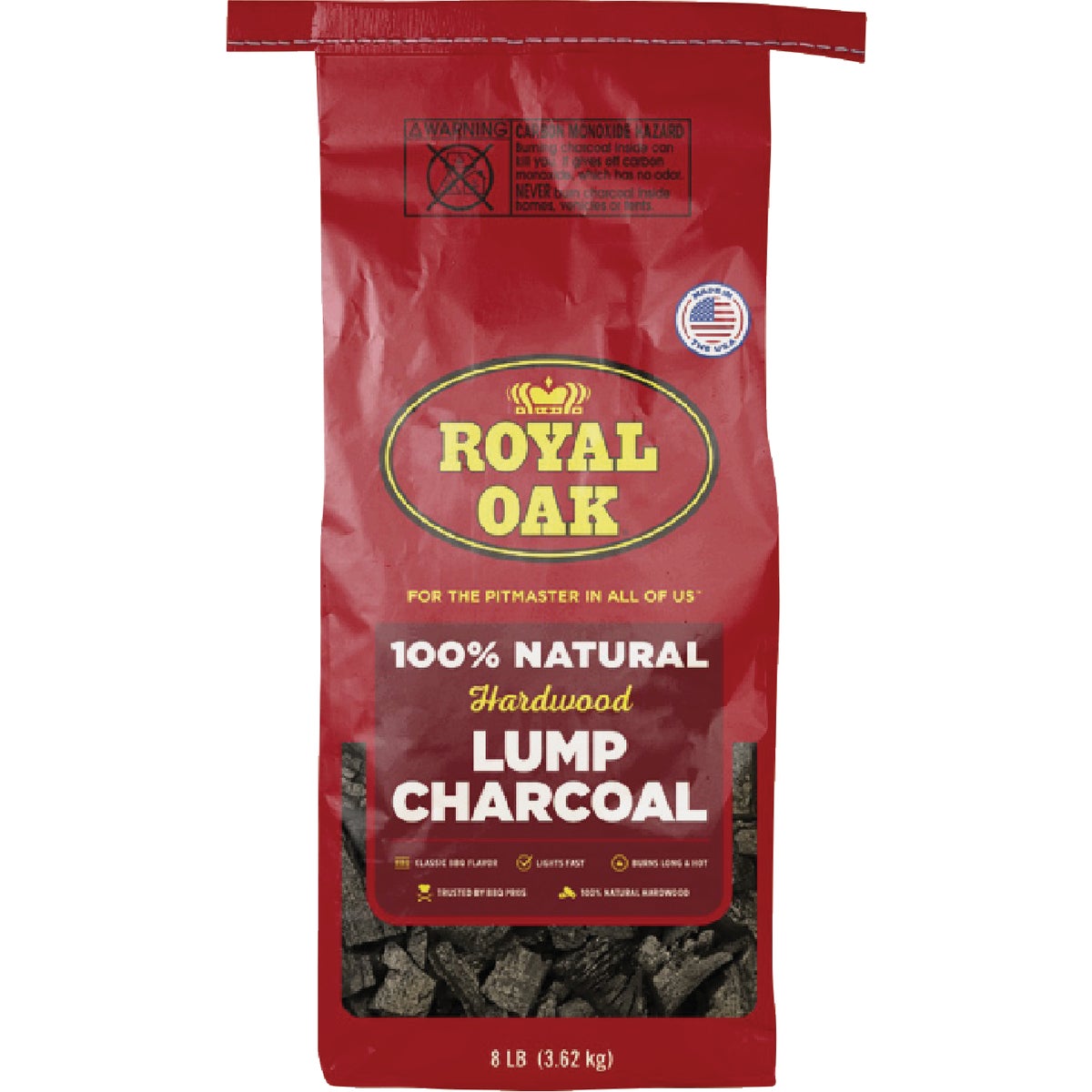 17.6# NAT LUMP CHARCOAL - 195-228-017 by Royal Oak