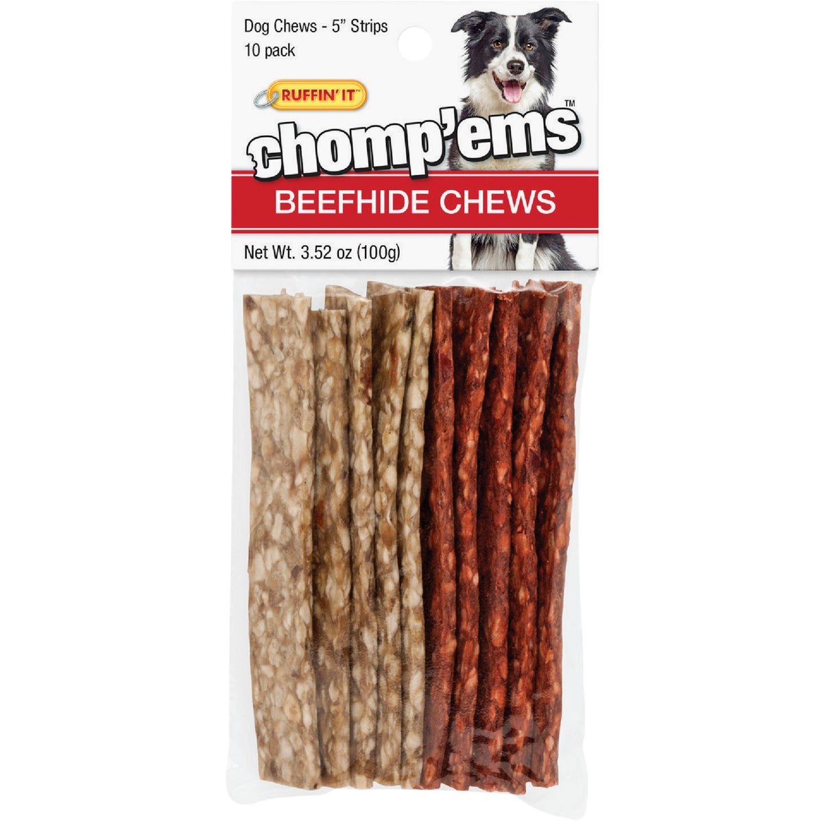 12PK STRIPS CHEW TOY