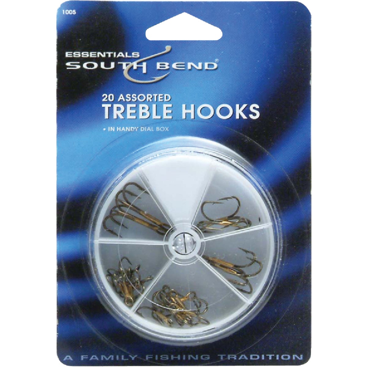 ASST TREBLE HOOKS - 1005 by South Bend Sptg Good