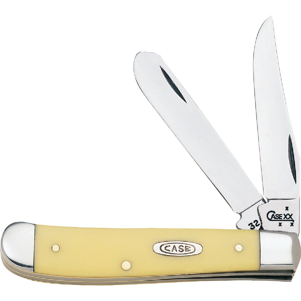 YEL MINI TRAPPER KNIFE - 00029 by Case W R & Sons
