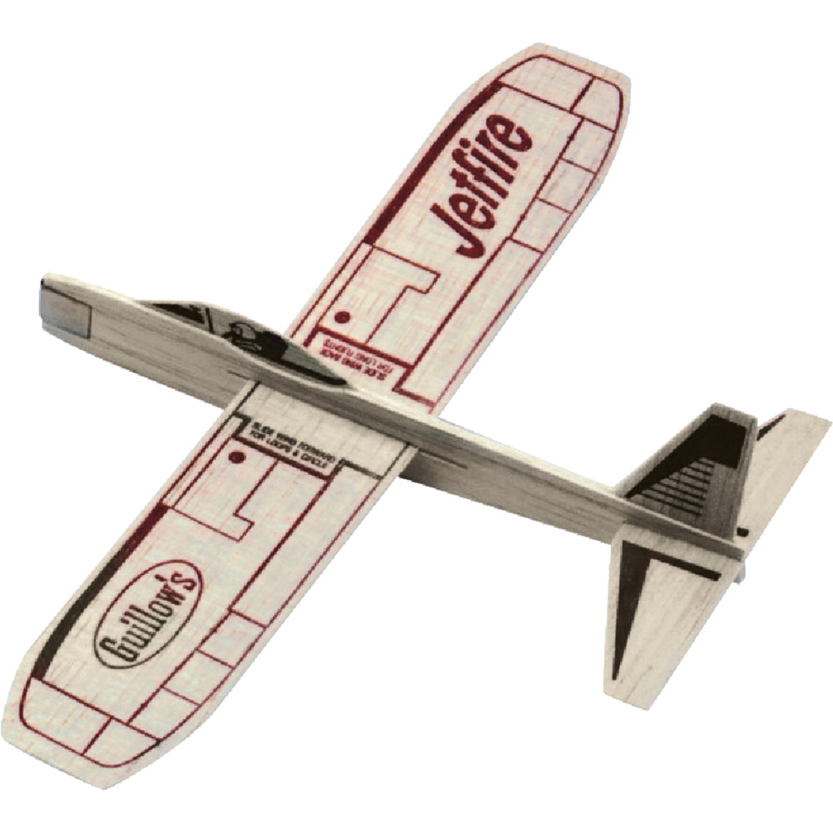 JETFIRE BALSA GLIDER - 30 by Paul K Guillow