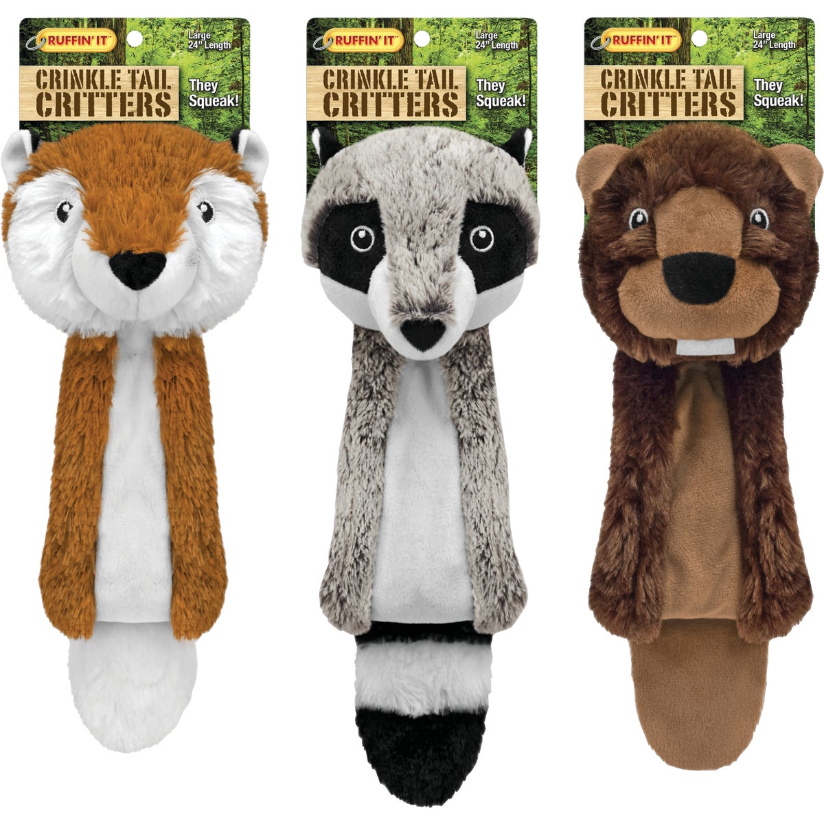 24" FOX DOG TOY