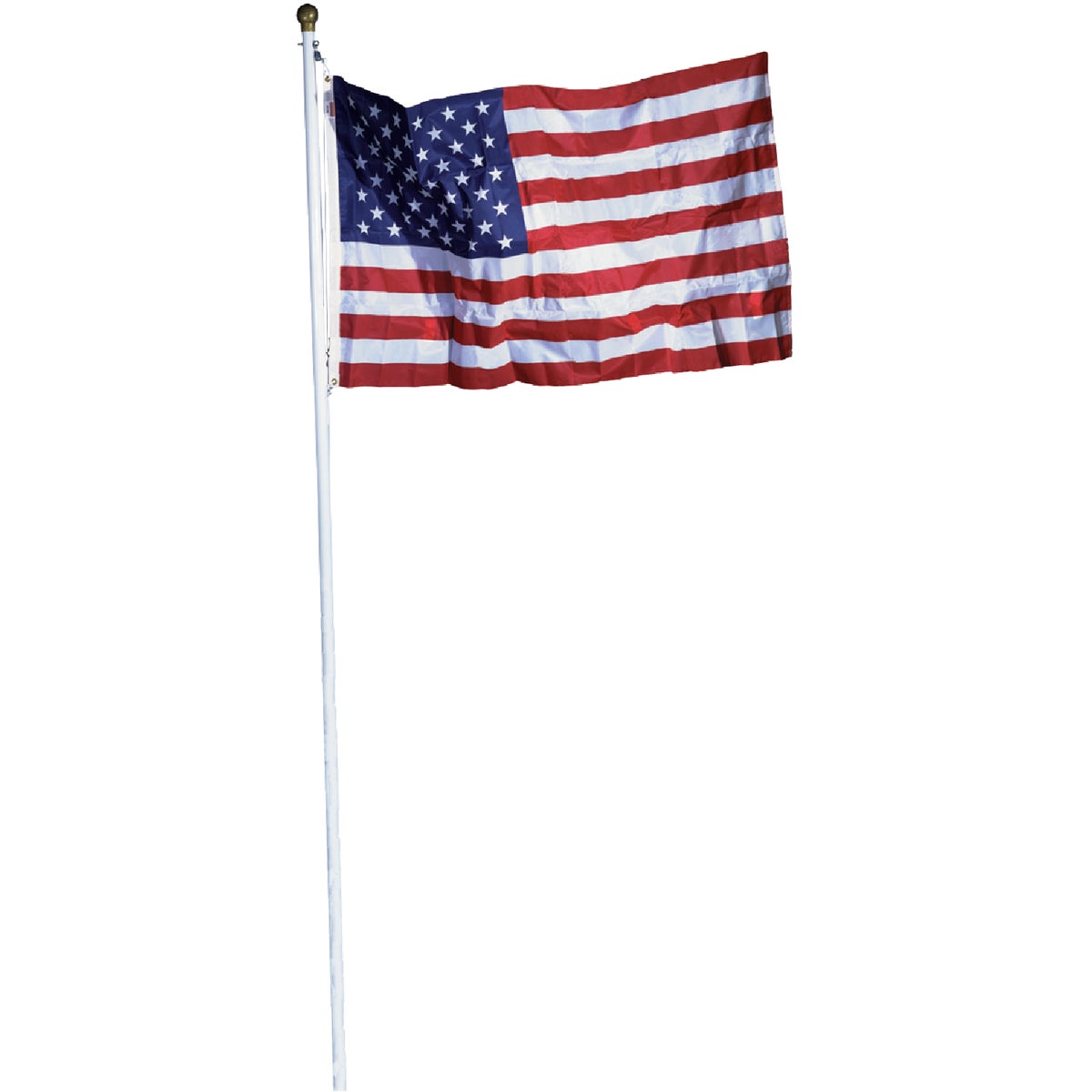 18' STEEL FLAG POLE KIT - SFP18F-S by Valley Forge Flag