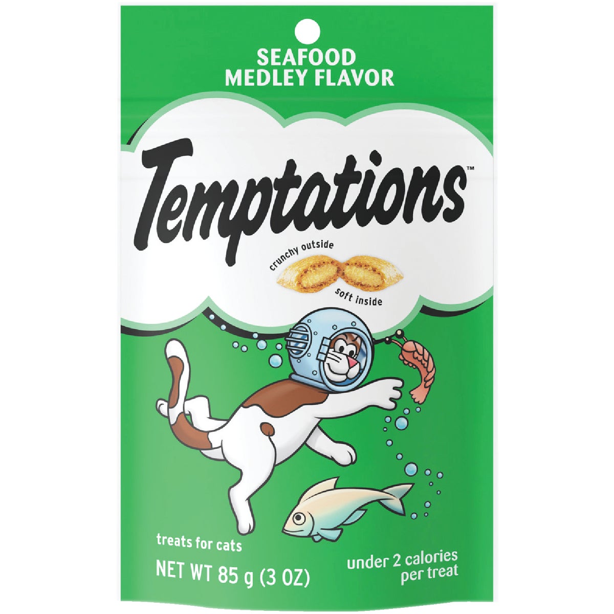 3OZ SEAFD TEMP CAT TREAT - 70122 by Mars Pedigree