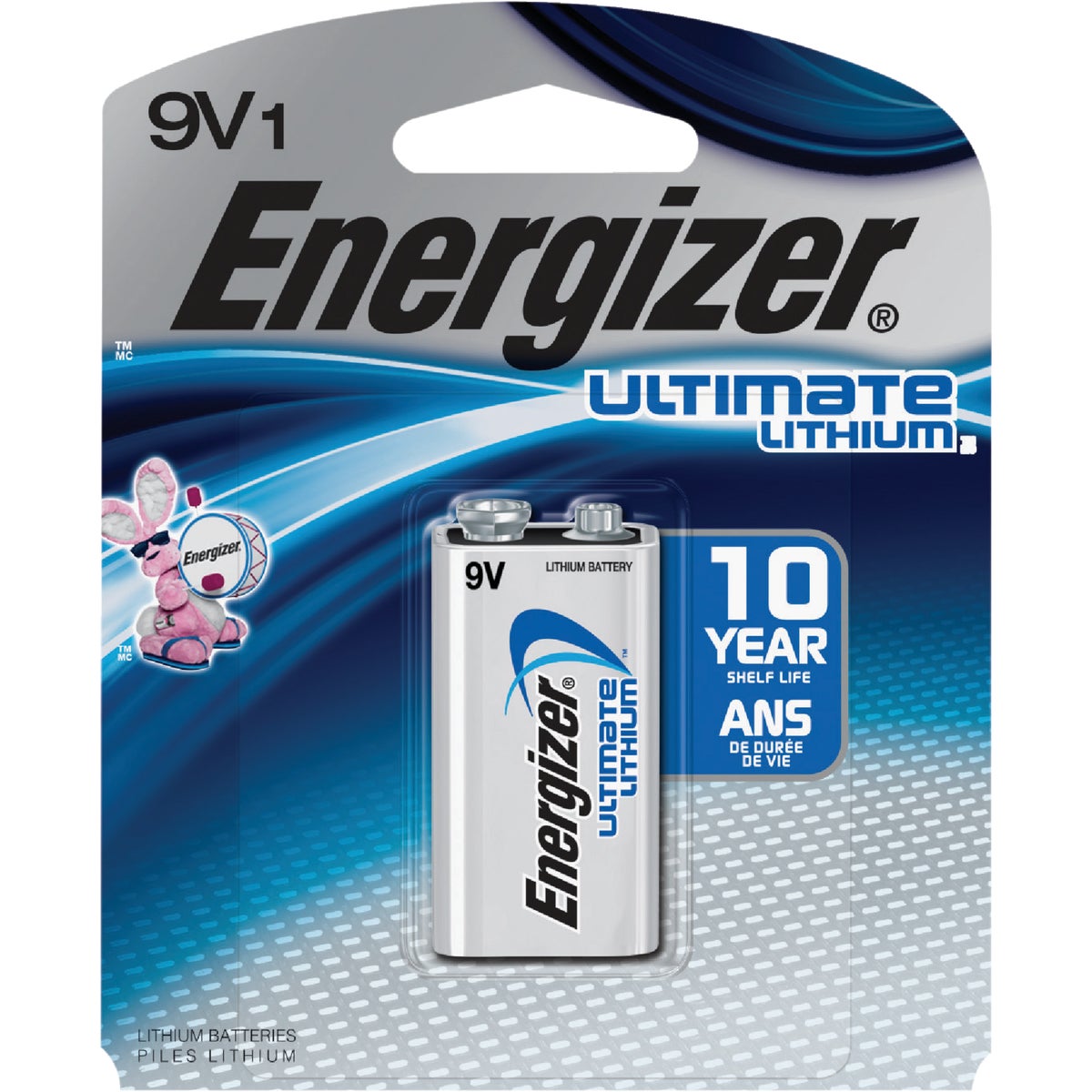 ADV LITHIUM 9V BATTERY - LA522SPB by Energizer