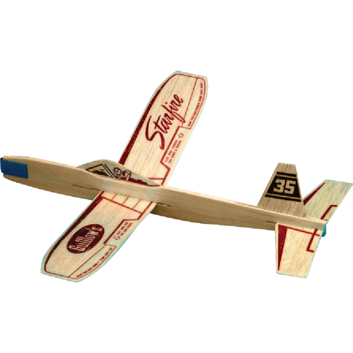 STARFIRE BALSA GLIDER - 35 by Paul K Guillow
