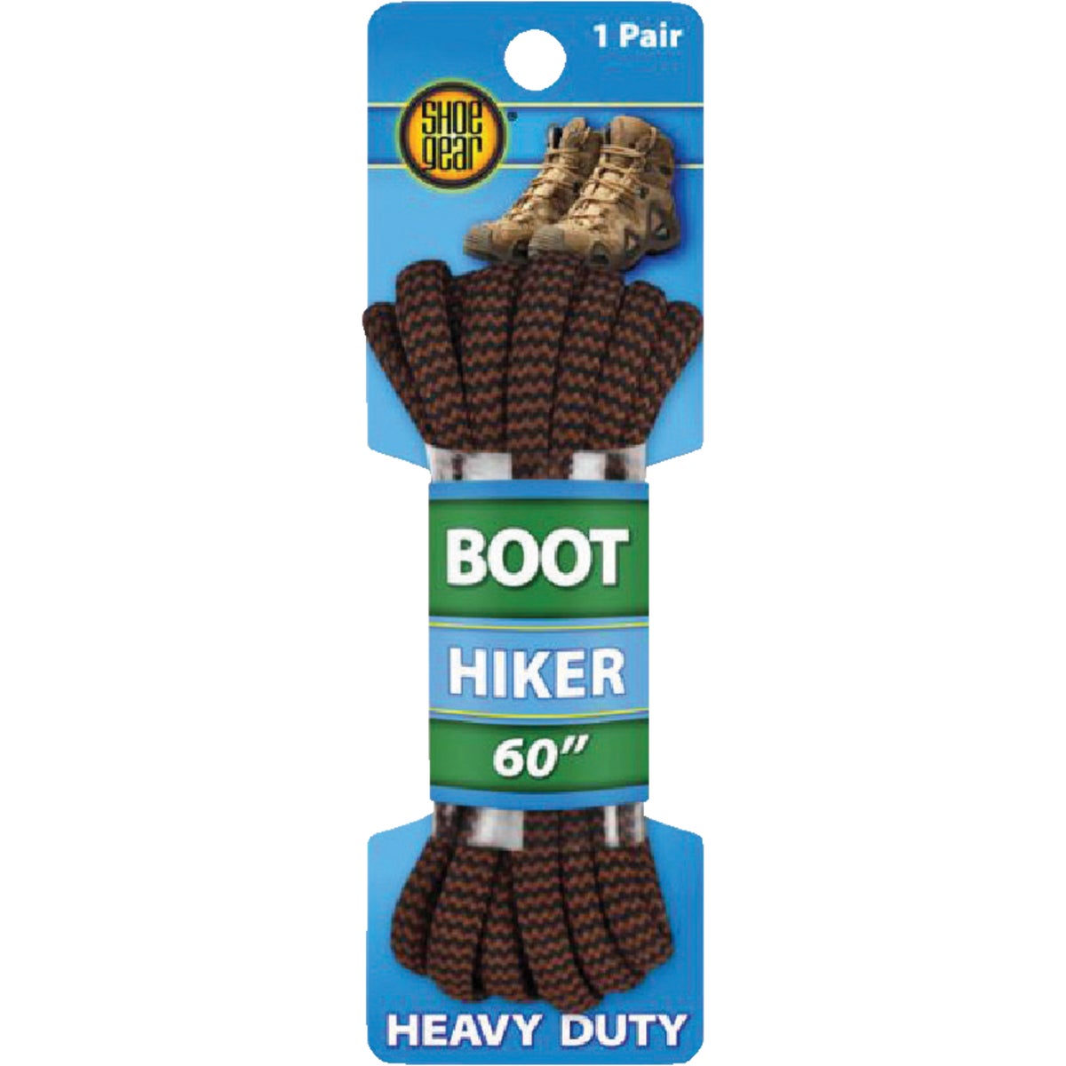 60"BLK/SND HIKEBOOT LACE - 66232 by Sc Johnson