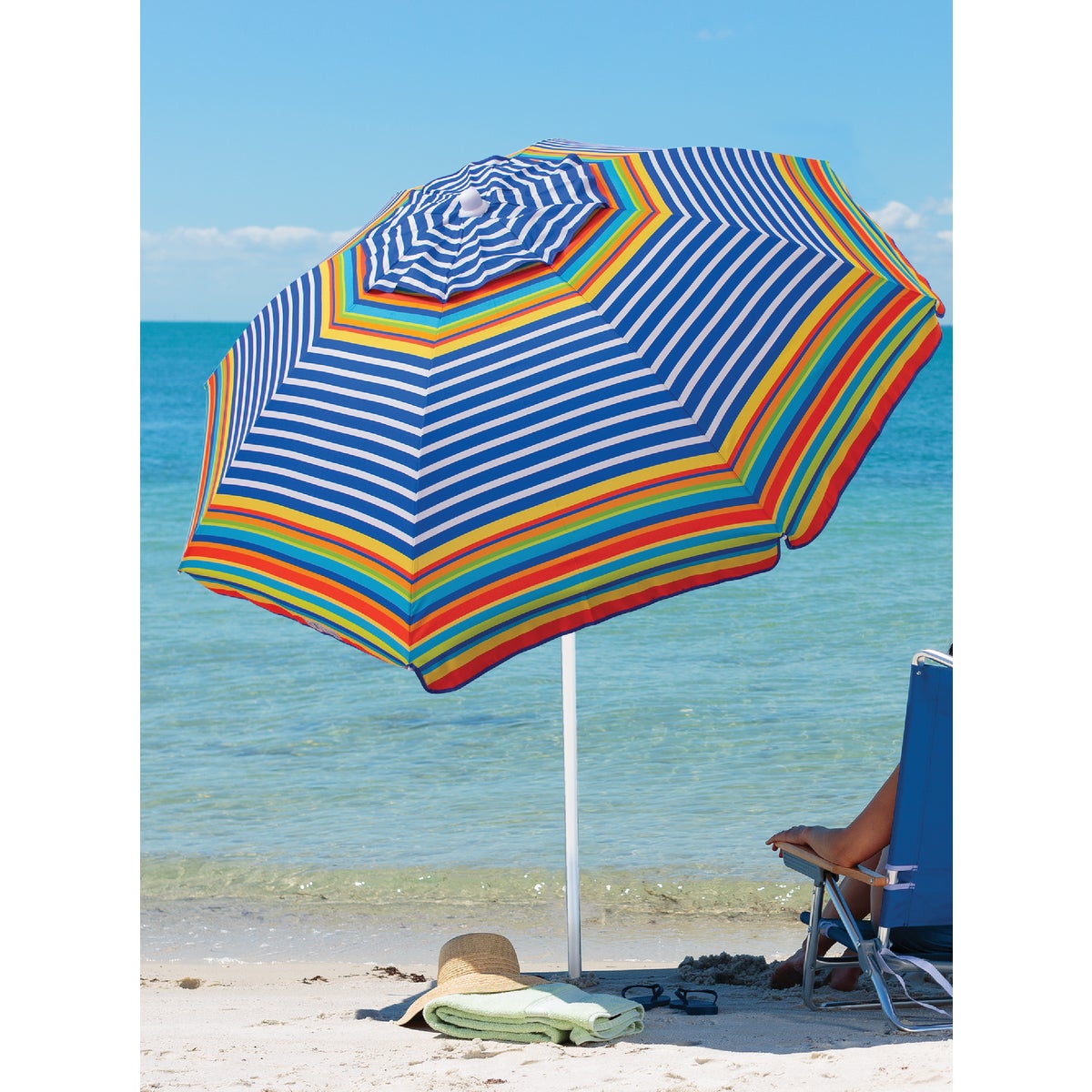 6' BEACH UMBRELLA - UB71-138 by Rio Brands  Ningbo1