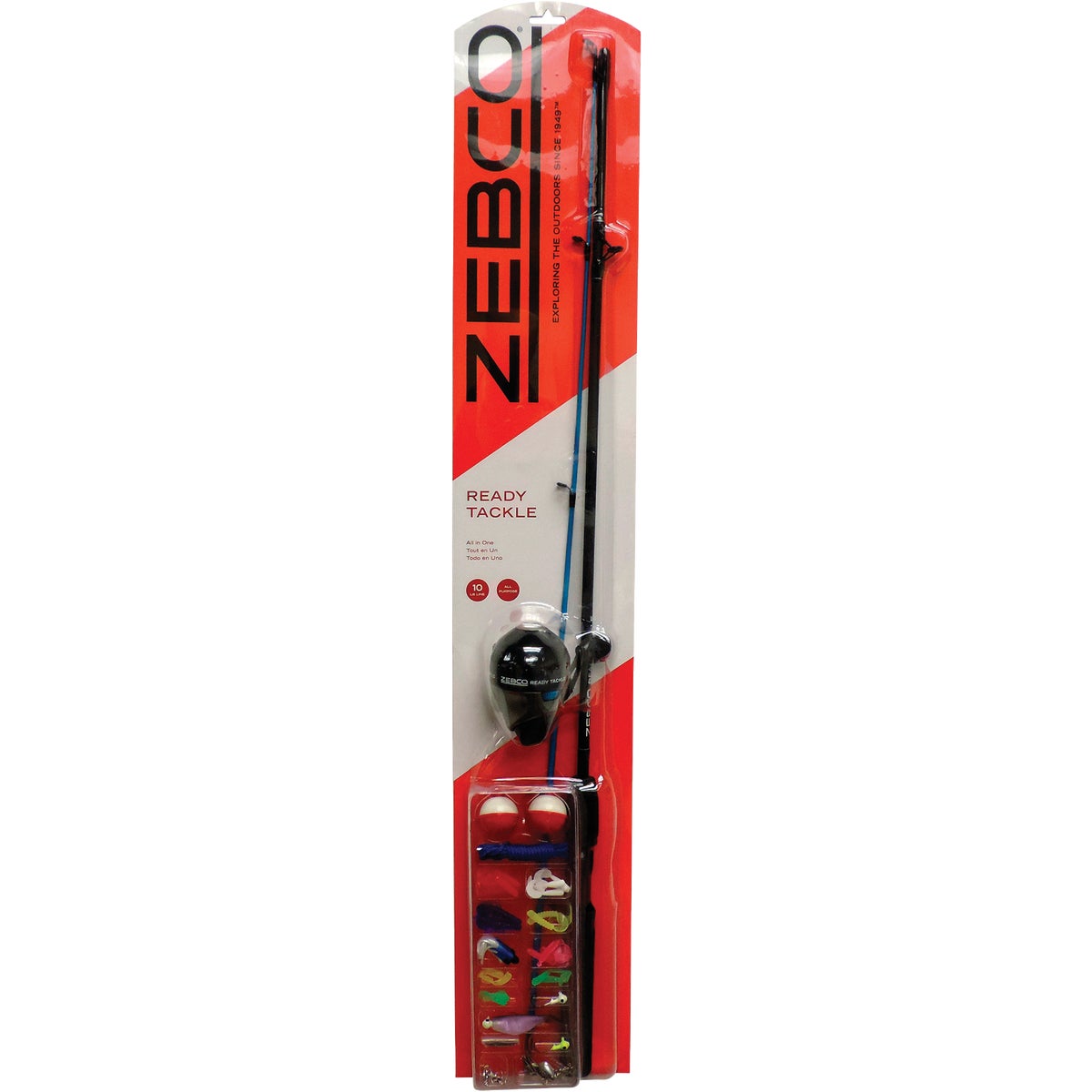 10LB SPINCAST ROD &amp; REEL - RTSCKH by Zebco