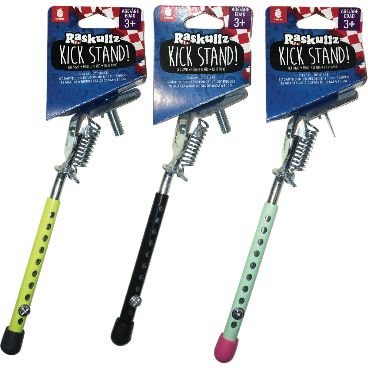 ASST KIDS KICKSTAND - 1007101 by Bell Sports