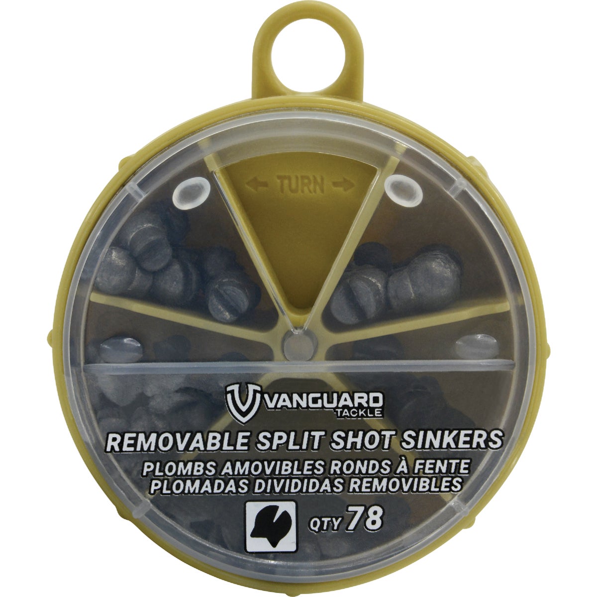 ASSORTED SPLIT SINKERS - 780-FP by South Bend Sptg Good