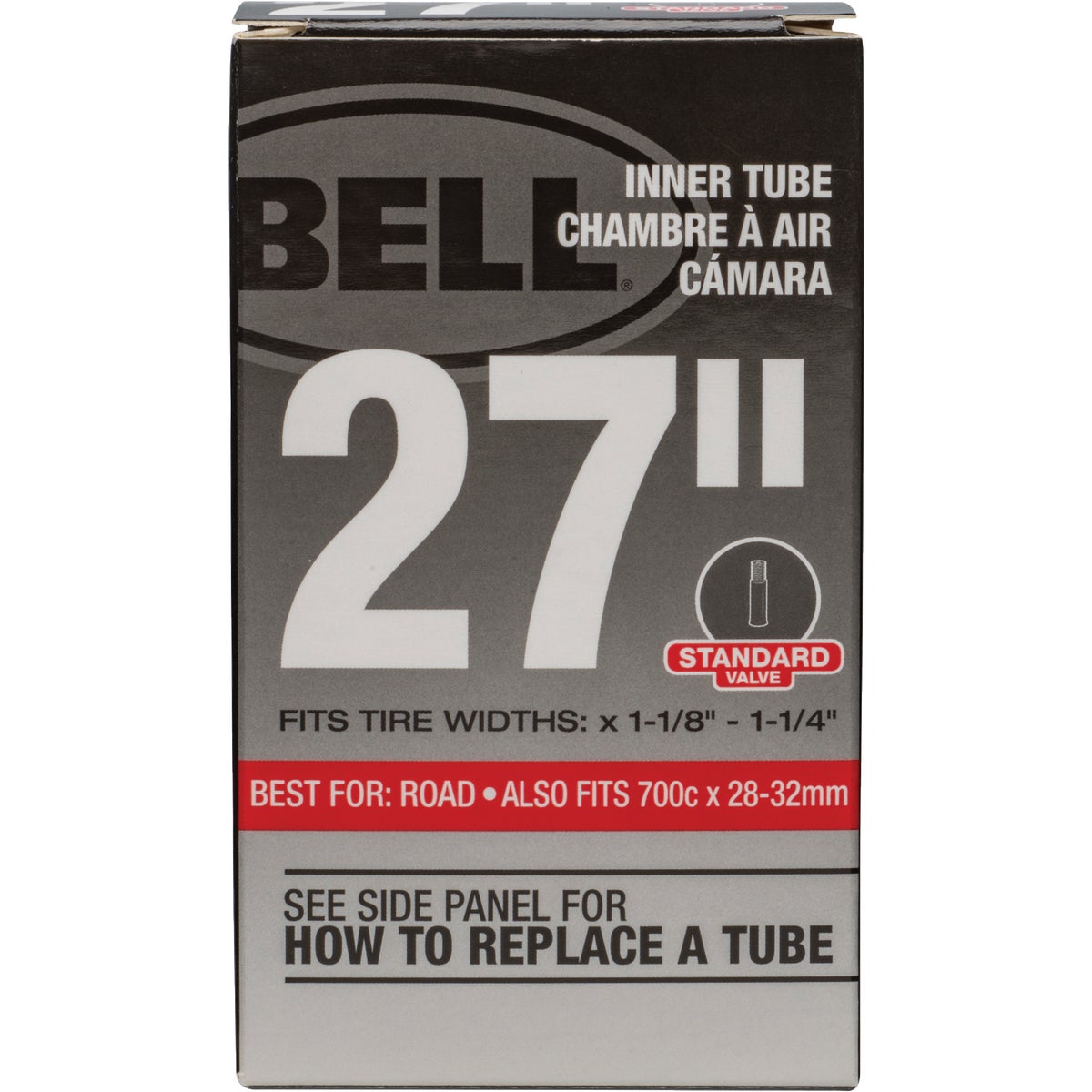 27" UNIVERSAL INNER TUBE - 1006525 by Bell Sports
