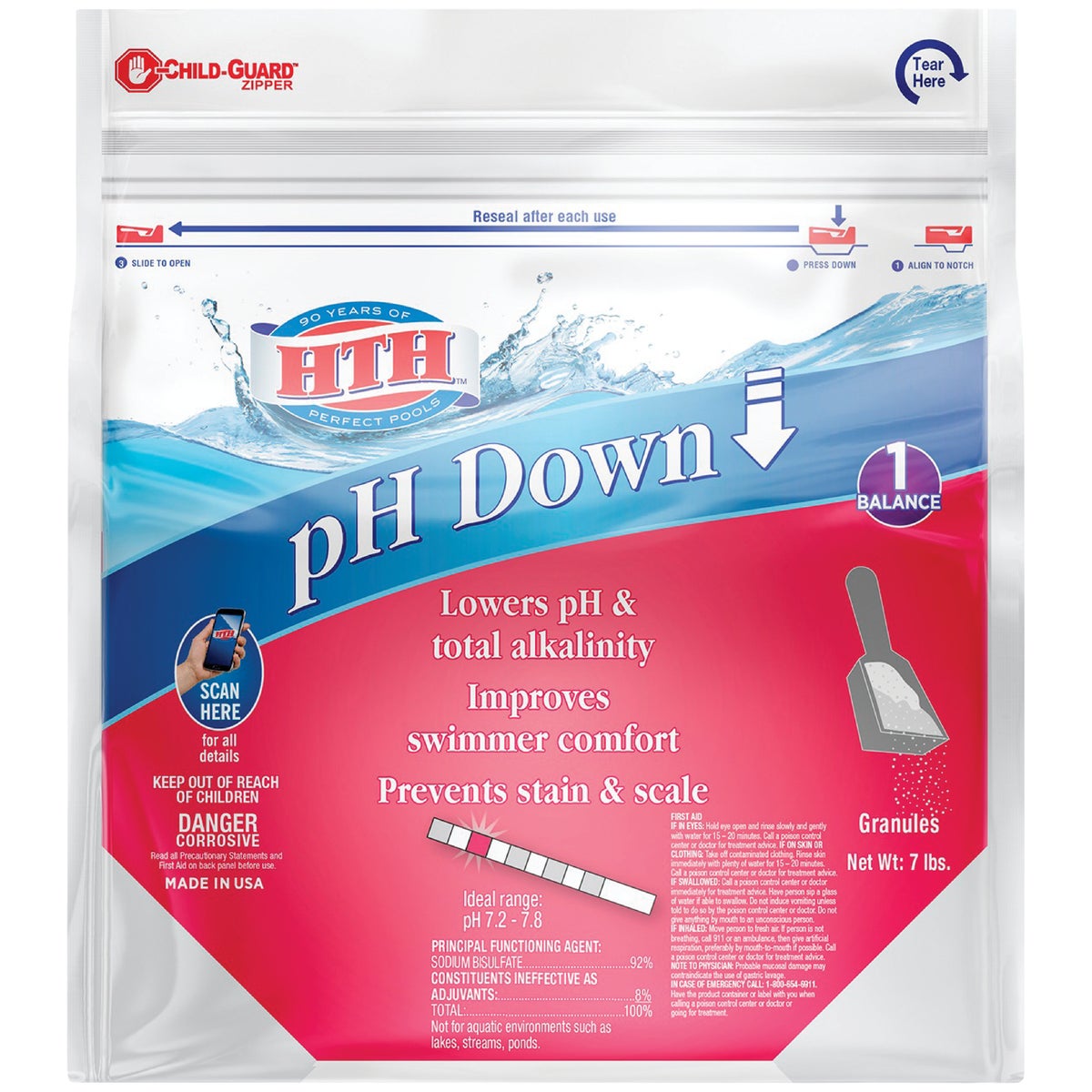 HTH PH MINUS ADJUSTER - 61302 by Lonza