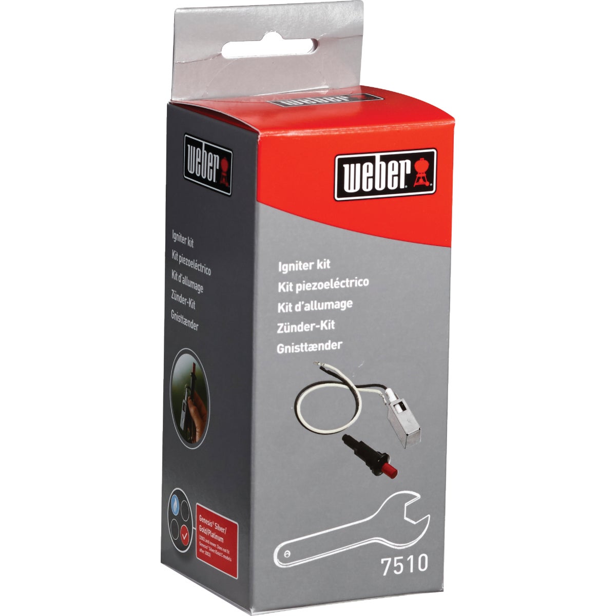GAS GRILL IGNITOR KIT - 7510 by Weber