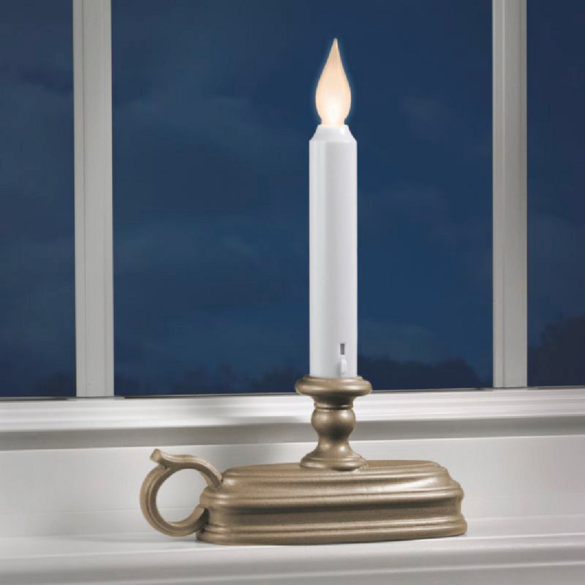 PEWTER LED BAT CANDLE - FPC1525P by Thomas & Betts
