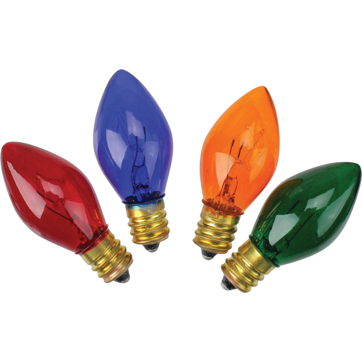 4PK C7 MULTI TWNKL BULB - 1420 by J Hofert    P