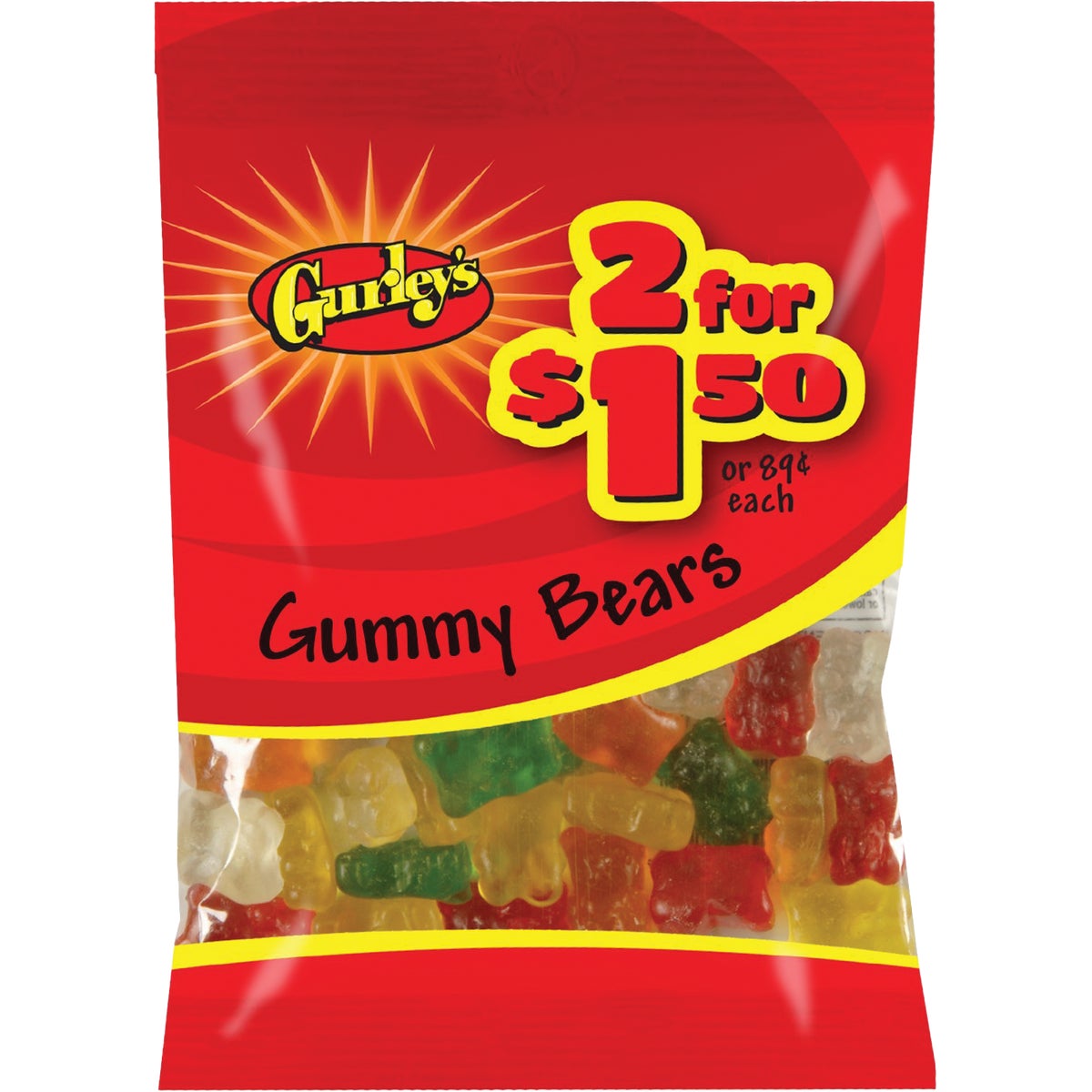 3.25OZ GUMMI BEARS - 10123 by Farleys  Sathers