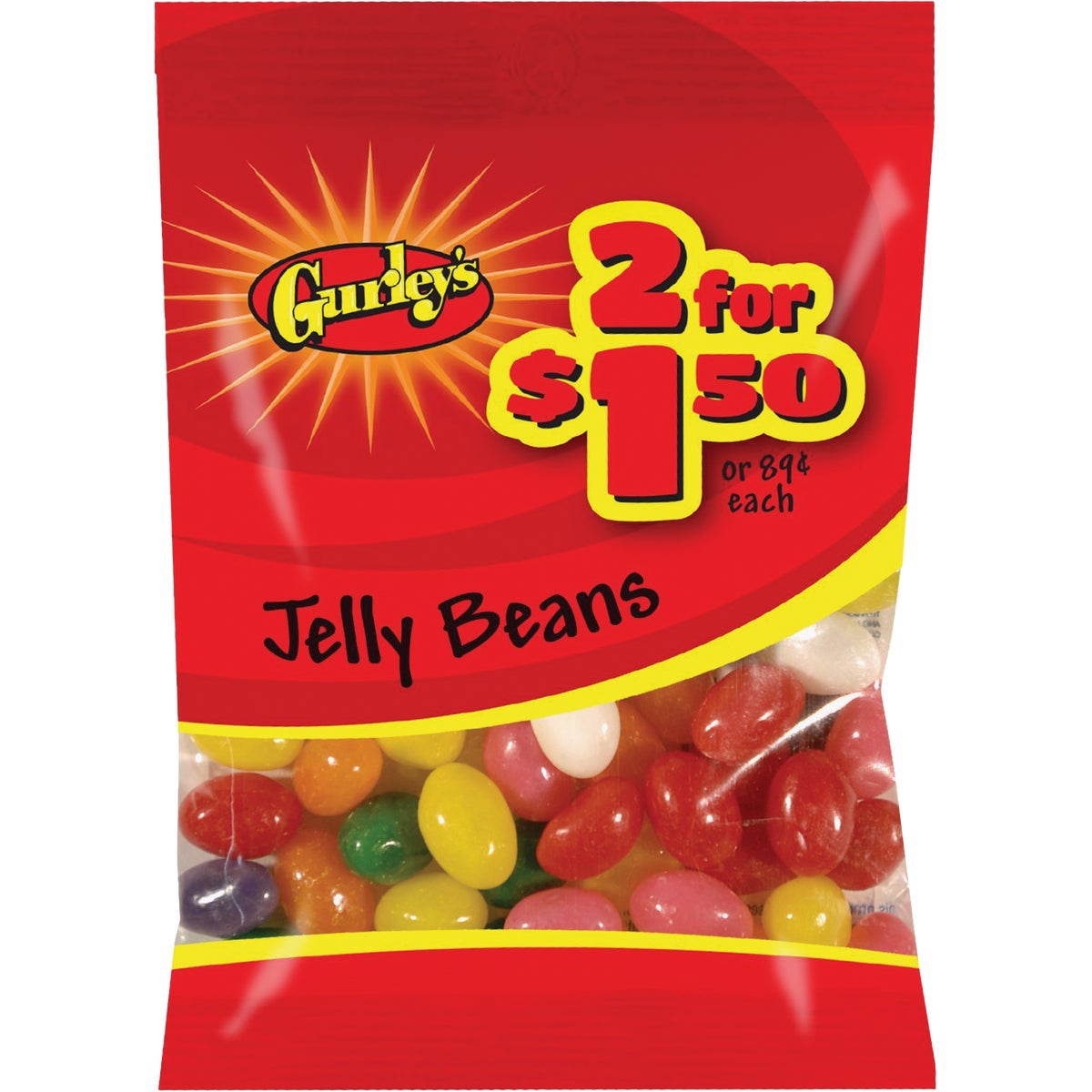 3.4OZ JELLY BEANS CANDY - 10158 by Farleys  Sathers