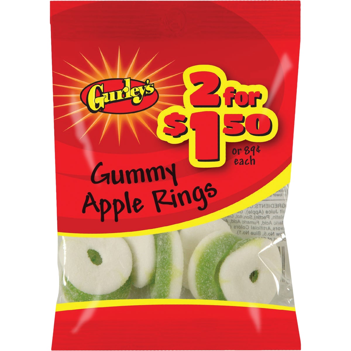 2.75OZ APPLE RINGS - 10032 by Farleys  Sathers