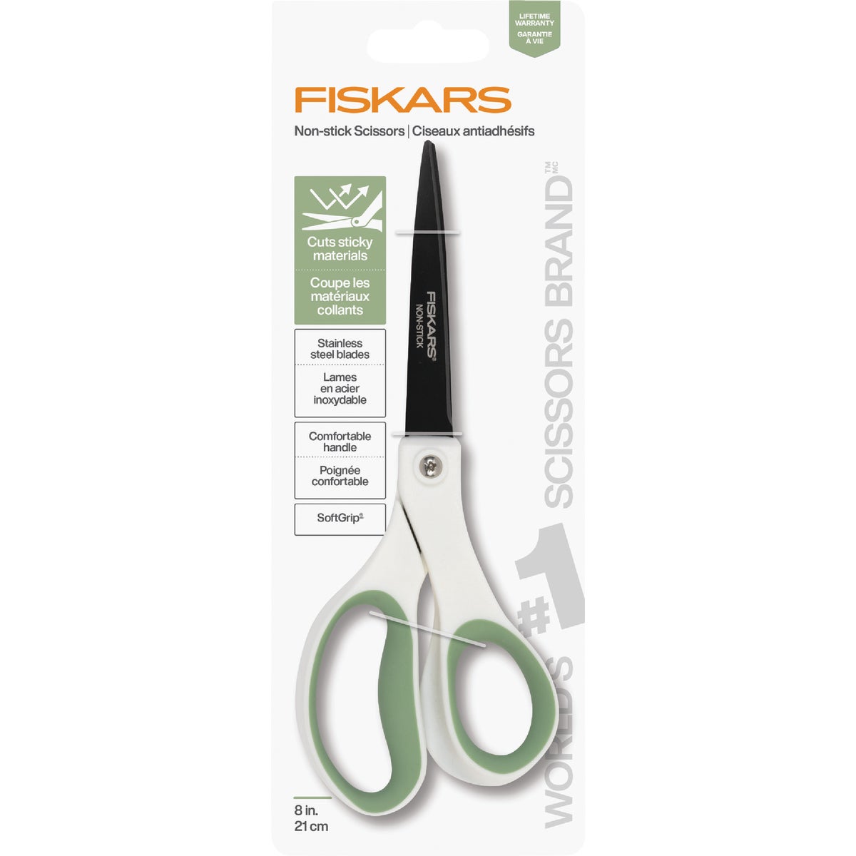 8" NONSTICK SCISSORS - 01-005413 by Fiskars Brands Inc