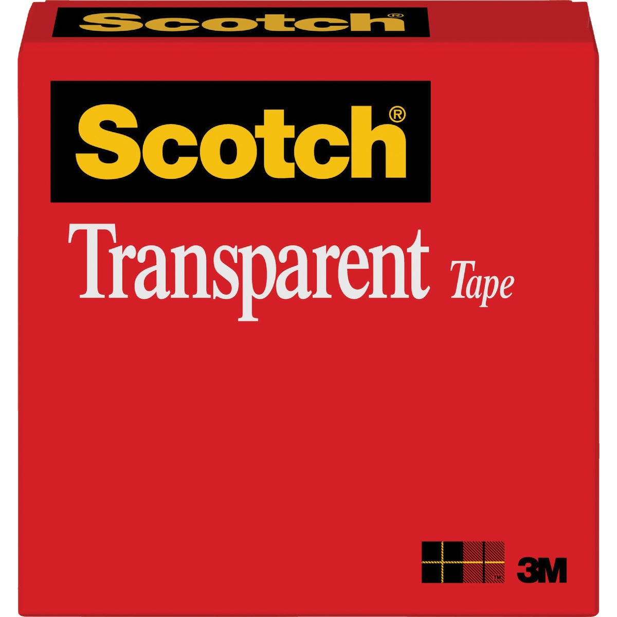 1/2"X36YD TRANSPRNT TAPE - 600 by 3m Co
