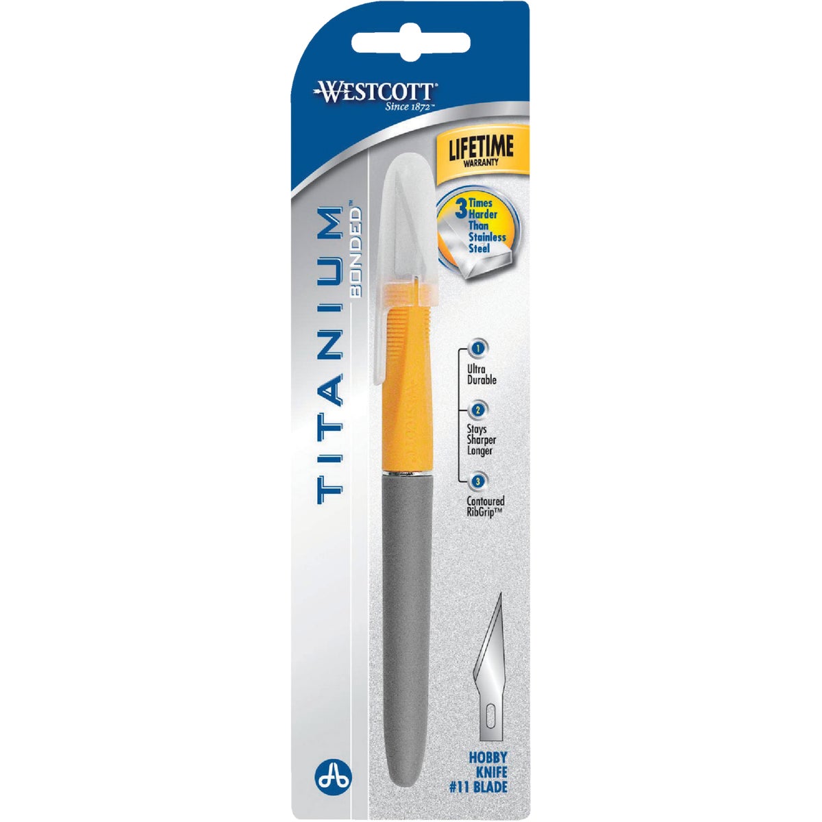 TITANIUM HOBBY KNIFE - 13974 by Westcott Clauss