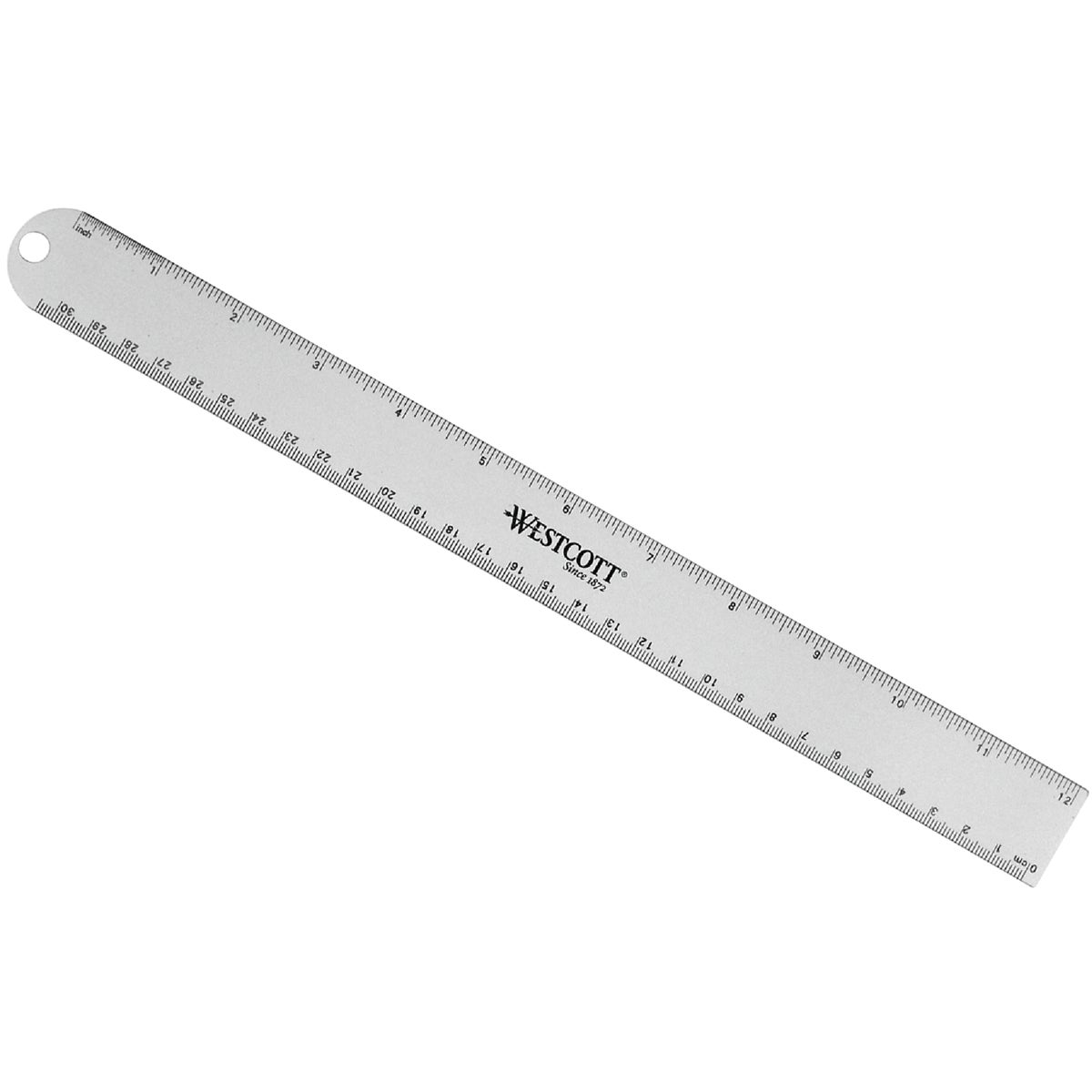 12" ALUMINUM RULER - 14174 by Westcott Clauss