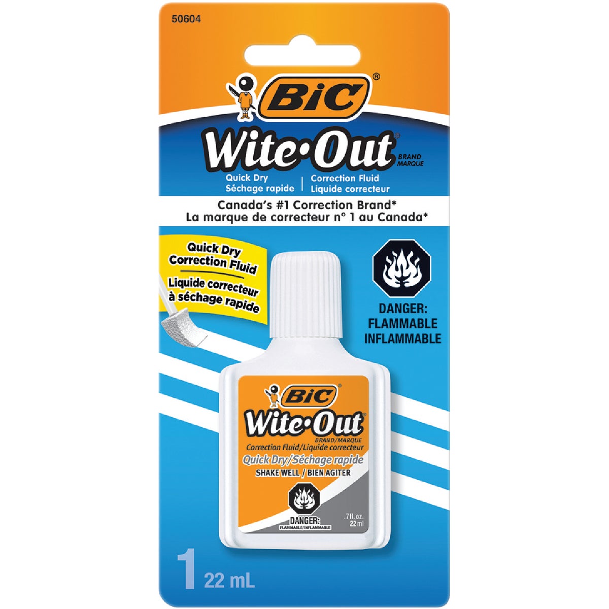 WITE OUT FLUID - WOFQDP1WHI by Bic Corporation
