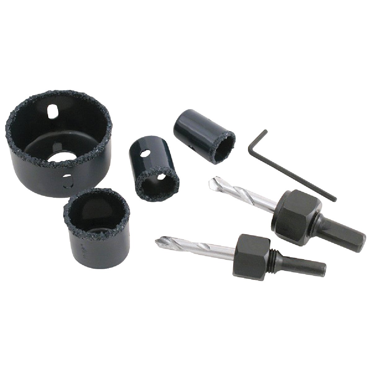 6PC CERAMIC HOLE SAW SET
