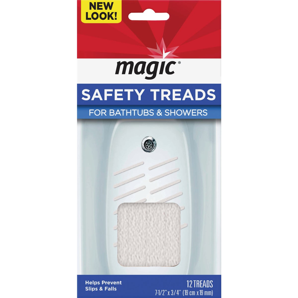 WHITE SAFETY TREADS by Magic American