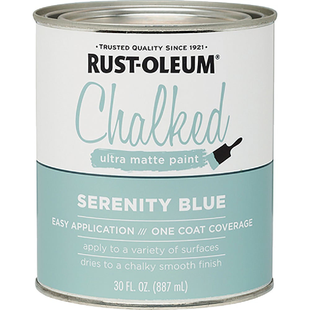 Rust-Oleum 285141 Chalked Ultra Matte Paint 30 Oz Gray for sale online 