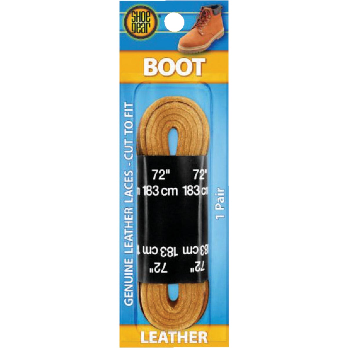72" LEATHER BOOT LACES
