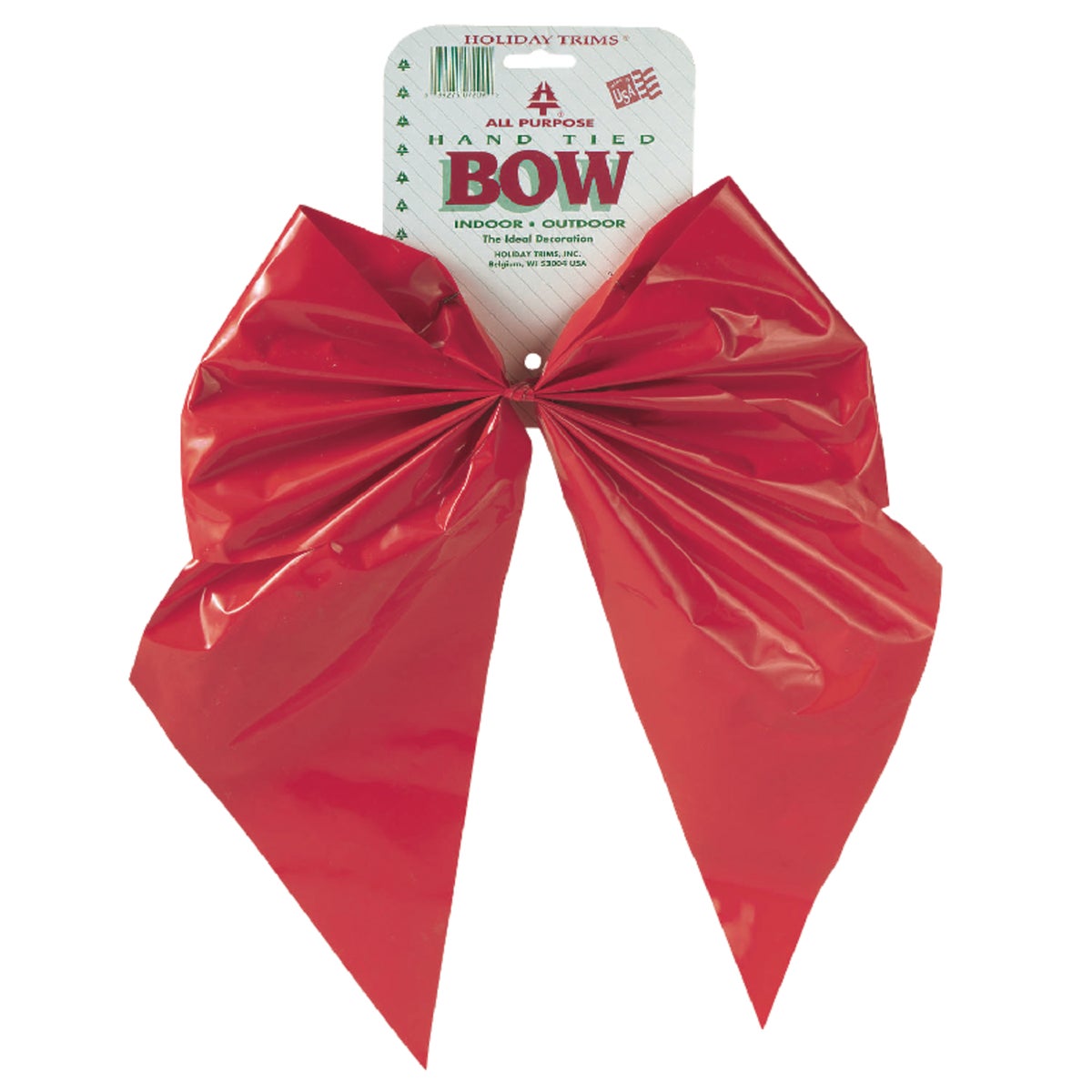 11X16 RED PLASIC BOW