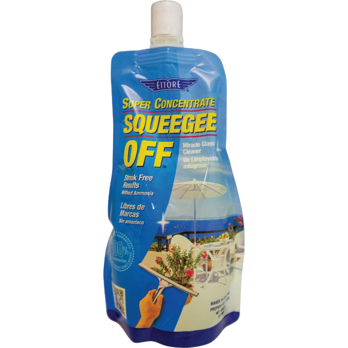 Ettore 30116 Squeegee Off Window Cleaning Concentrate